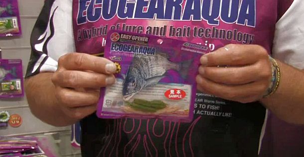 VIDEO: Ecogearaqua Bream Prawn softbait
